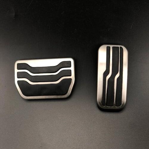 Car Accessories Stainless Steel Car Gas Brake Pedal Pads Cover for Ford New Mondeo EDGE Fusion Energi For Lincoln MKZ AT