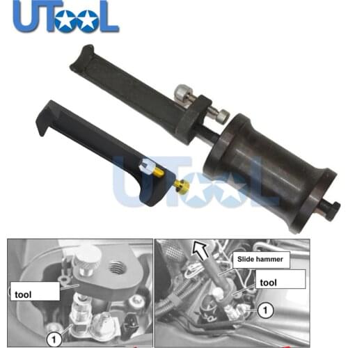 Petrol Fuel Injector Remover Extractor Tool with Slide Hammer for BMW N43 N53 N54