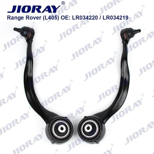 JIORAY Pair Front Lower Suspension Control Arm Curve For Land Range Rover L405 Hybrid LR034220 LR034219
