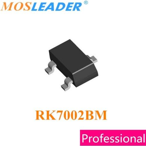 Mosleader RK7002BM T116 SOT23 3000PCS RK7002BMT116 60A 0.25A 2.5V Drive N-Channel MOSFET High quality