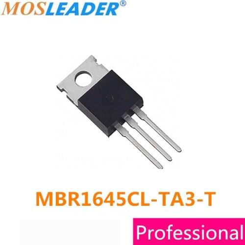 Mosleader 50pcs TO220 MBR1645CL-TA3-T MBR1645CL High quality