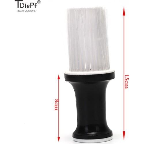 Professional Barbers Brush Salon Stylist Hairdressing Tools Accessorie Hair Remove Brush Hair Cutting Neck Face Duster Clean