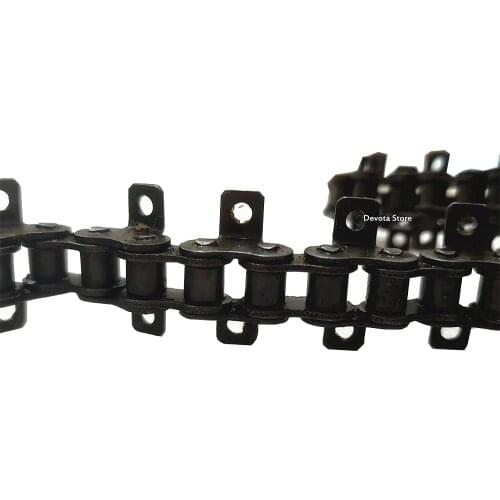 1.5M Carbon Steel 40B Transmission Industrial conveyor chains 08B-1 Bilateral Hole 12.7 pitch accessories ROLLER CHAIN