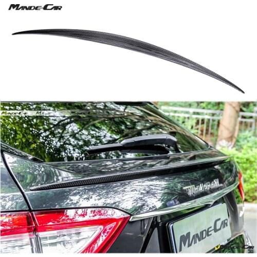Carbon Fiber Rear Wing Spoiler Rear Trunk Spoiler GTS Performance Carbon Fiber Rear Spoiler for Maserati Levante