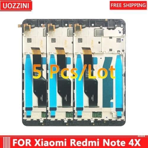 10Pcs AAA Quality LCD For Xiaomi Redmi Note 4X LCD Display Screen For Redmi Note 4 Global Version LCD Only For Snapdragon 625