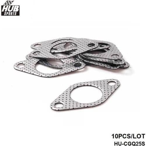 10PCS/LOT ID:40MM/33MM WASTEGATE ALUMINUM GRAPHITE GASKET TURBO/CHARGER/MANIFOLD/PIPE HU-CGQ25S