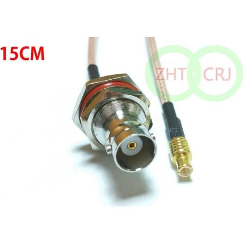 10pcs MCX Male to BNC Female RG316 Adapter Cable 15CM New