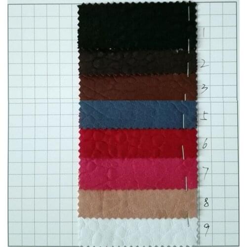 137cm*90cm Wholesale Microfiber Elephant Pattern PU Artificial Leather Fabric