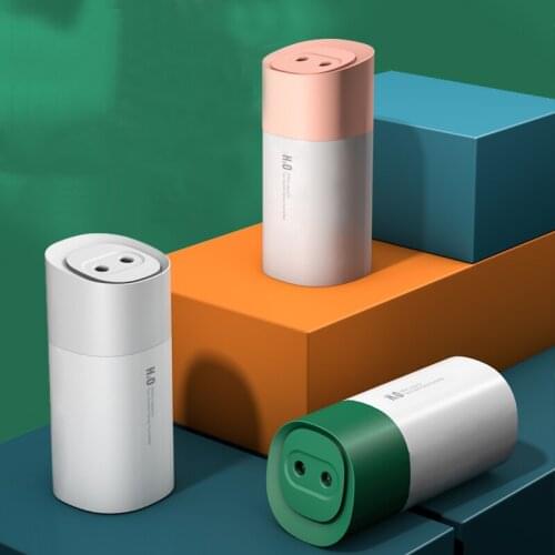 2021 New Car Dual-Jet Humidifier Usb Office Desktop Mini Air Atomizer
