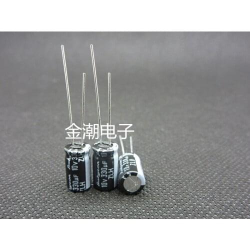 Free shipping Aluminum electrolytic capacitor 6.3v330uf 330uf6.3v volume 6*12 short crus 10pcs/lot
