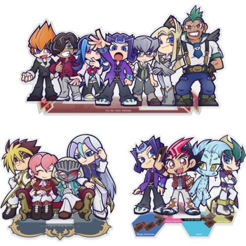 Anime Yu-Gi-Oh Duel Monsters ATEM Kaiba Seto Cartoon Acrylic Stand Figure Model Plate Display Tabletop Decorate Cosplay