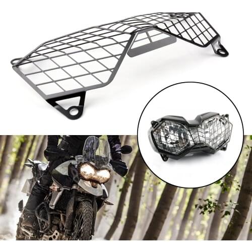 Artudatech Motorcycle Headlight Guard Grill For TRIUMPH TIGER 800 2010-2017 EXPLORER 1200 2012-2017 Head Lamp Protector Motor