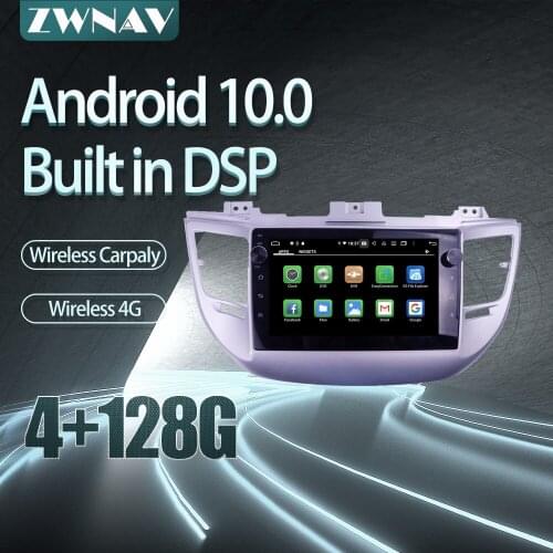 For Hyundai Tucson 2014-2018 Car radio player Android 10 PX6 64GB GPS Navigation Multimedia Player Radio