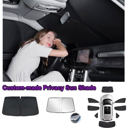 Car Sunshade for Honda Civic 2016-2021 Car Sun Shade Side Window Blind Luxury Sunshade Curtains for Car with Customized Size