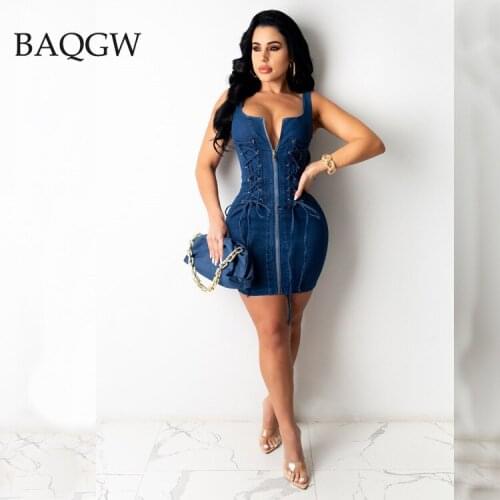Синие летние платья BAQGW China At AliExpress