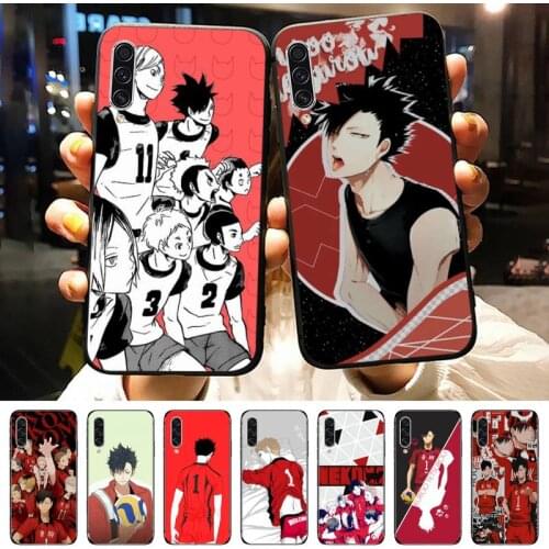 Kuroo Tetsurou Haikyuu anime Phone Case For Samsung galaxy A S note 10 7 8 9 20 30 31 40 50 51 70 71 21 s ultra plus