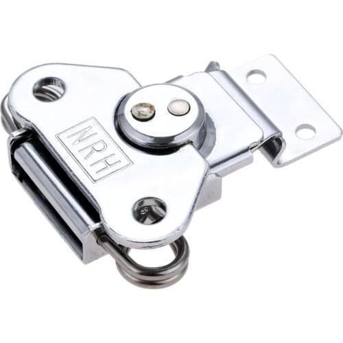 60*72mm Wooden Box Toolbox Buckle Rotary Lock Stainless Steel Butterfly Lock Air Box Toggle Latch Catch Clamp For Flight Case