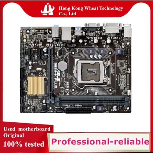 For ASUS B85M-K PLUS Motherboard Socket LGA 1150 DDR3 SATA3 For Intel B85 Original Desktop Used Mainboard