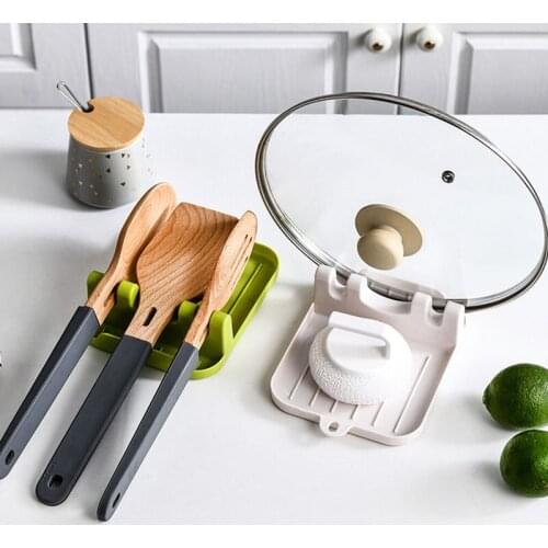 Innovative Spoon Chopstick Holder Pot Cover Mat Male Kitchen Organizer Household Storager Rack Home Supplies