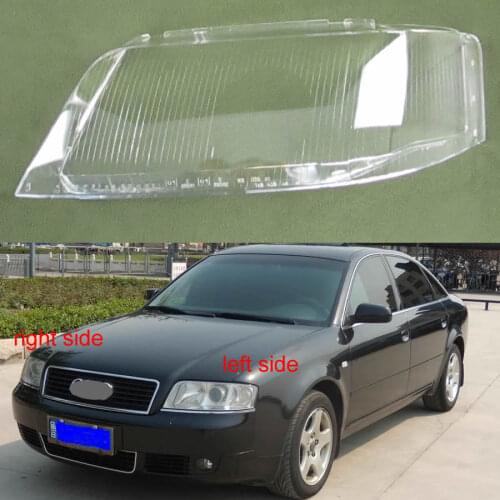 For Audi A6 A6L 1999 2000 2001 2002 Headlamp Cover Lamp Cover Headlight Transparent Lampshade Lamp Glass Headlamp Lens