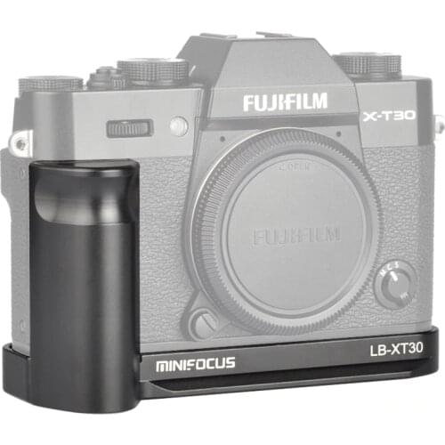 MINIFOCUS LB-XT30 Vertical L Type Bracket Tripod Quick Release Plate Hand grip For Fujifilm for Fuji XT30 Mirrorless Camera