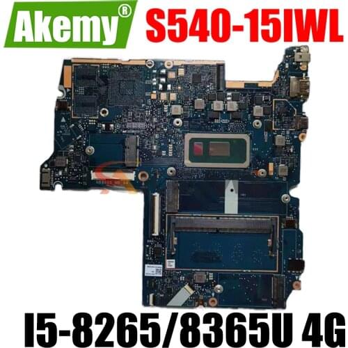 NB8606-MB-V4 mainboard For Lenovo IdeaPad S540-15IWL Laptop motherboard 81NE 81Q1 with I5-8265/8365U RAM:4G 100% fully tested