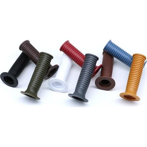 Pair 1'' 25mm Hand Grips Motorcycle Universal Handlebar For Honda Yamaha Suzuki Kawasaki Chopper Touring Dual Sport bike