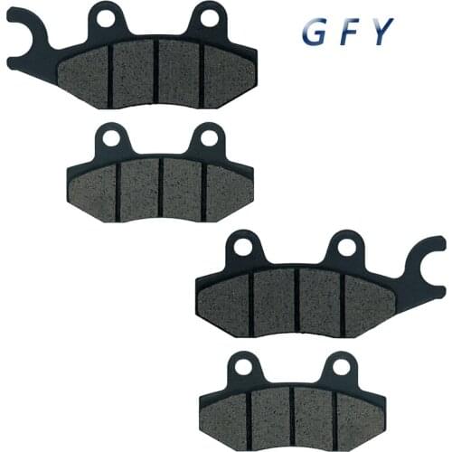 For YAMAHA YFZ 450 SEW Special Edition 2007 YFZ450 BBV/BBW Bill Balance Edition 2006-2007 Motorcycle Brake Pads Front L+R