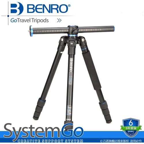 Benro SystemGo Excellent Shock Absorption Professional Travel SLR Digital Multi-camera Photography Aluminum tripod GA168T