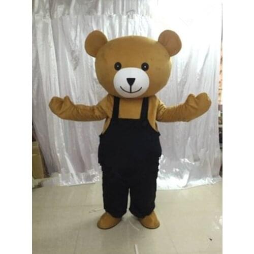 Wedding Teddy Bear Mascot Costumes Teddy Bear Tailsman Doll Costumes Bear for Halloween Carival Party Event Lol Chanukah