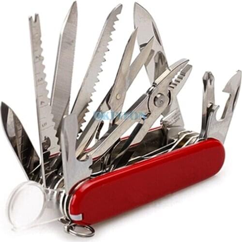 50Pcs/Lot Outdoor Knife EDC Pockets Camping Multi-function Pliers Scissor Multi Tools