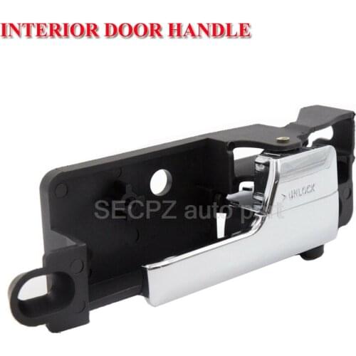 Rear Right Chrome Inside Interior Door Handle CA29294 6E5Z5422600A 6E5Z-5422600-A RR For Ford Fusion Milan Lincoln