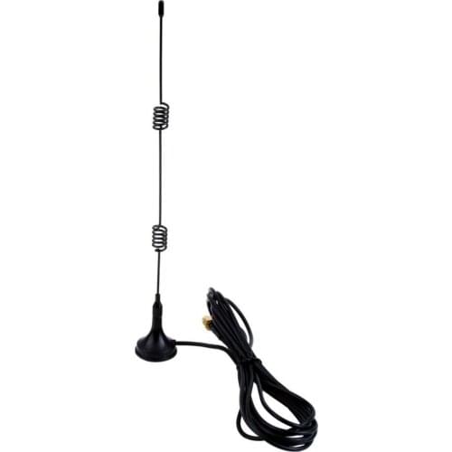 10pcs 2.4Ghz Wifi Antenna SMA Male Connector 5dbi 2.4 ghz antena magnetic base Sucker antenne 3 meters extension cable