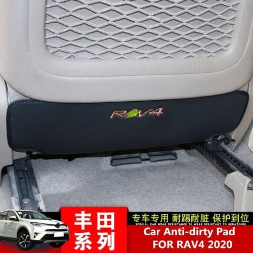 2PCS Car Anti-dirty Pad FOR Toyota RAV4 2020 seat back anti-kick waterproof protection scratch-resistant interior equipment