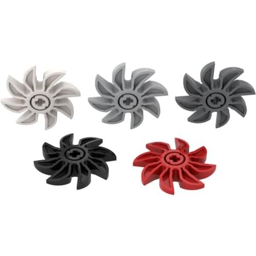 BuildMOC 41530 fan blade ldd41530 For Building Blocks Parts DIY Educational Creative gift Toys