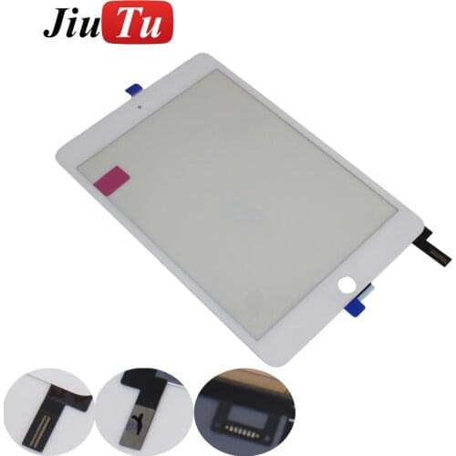 For iPad Mini 4 For iPad Air 2 Black / White Touch Screen Digitizer Panel Glass Sensor Without Button Jiutu