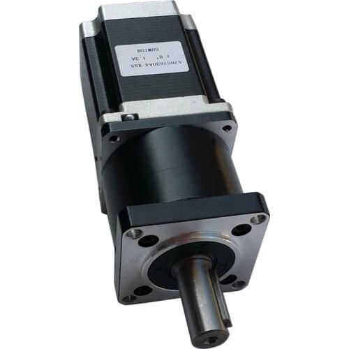 NEMA23 economical type Planetary Geared Stepper Motor 76 mm Nema23 gear Stepper 1.8N.m ratio 15 20 25 30 40 50 100:1