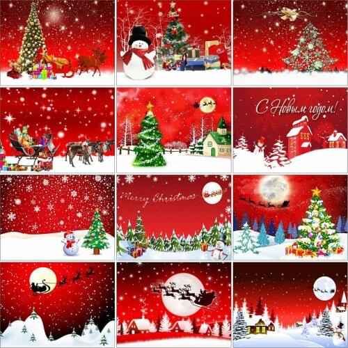 EverShine Full Square Diamond Painting Christmas Needlework Diamond Embroidery Landscape Mosaic Art Set Winter Wall Home Decor