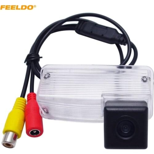 FEELDO 1PC Car HD Reversing Backup Camera For Toyota Crown 3 2010-2011 Parking Rear View Camera #FD-5449