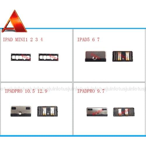 Battery Jack Sockect Connector Port Plug on Mainboard For IPAD MINI1 2 34 IPADPRO 9.7 10.5 12.9