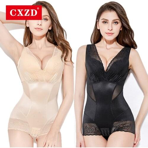 CXZD Women Slimming Underwear Shaper Recover Bodysuits Shapewear Waist Corset Girdle Waist Traine Push Up Vest Tummy Belly Body