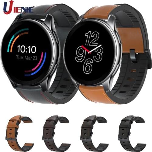 Leather Watch Band for Oneplus Watch Strap One Plus Smartwatch Bracelet Watchband Sport Replaceable Wristband Belt correa