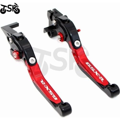 Laser Logo For SUZUKI GSX-R/GSXR 1000 GSXR1000 2007-2008 CNC Motorcycle Foldable Extendable Brake Clutch Levers