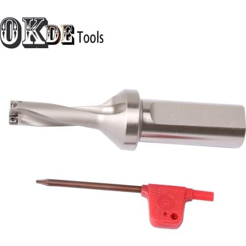 Small diameter SO C20 10mm 11mm 12mm 2D 3D 4D Indexable U Drill Power Small Drilling Bit for Metal Tool SOMT04 carbide Insert