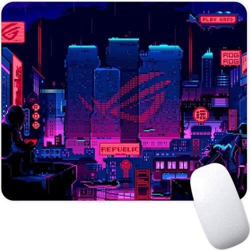 Small Gaming Mouse Pad Computer Office Mousepad PC Gamer Mouse Mat Laptop Mausepad Asus Rog Mouse Carpet Keyboard Mat Desk Pad