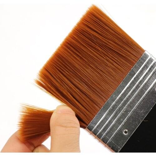 LifeMaster Maries Nylon Paintbrush Good Elastic Wood Holder for Oil Painting Acrylic Painting Brushes G1754 Art Supplies