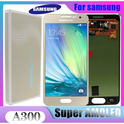 NEW ORIGINAL 4.5''A3 Display Screen For SAMSUNG Galaxy A3 2015 LCD A300 A300H A300F A300FU Touch Screen Digitizer Replacement