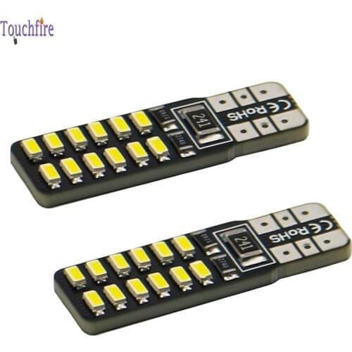 200pcs/lot T10 w5w 194 Canbus 3014-24SMD Led Car Light Bulb No Obc Error Wholesale Clearance 6000k Light dropshipping