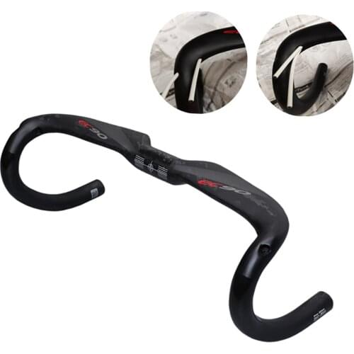 Carbon Road Bike Handlebar 400mm 420mm 440mm Ultralight Racing Drop Bar Handlebar 31.8mm Road Integrated Handlebar Bicycle Parts
