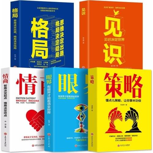 Successful inspirational books Pattern + Vision + Emotional Intelligence + Strategy + Insight High EQ Wisdom Book
